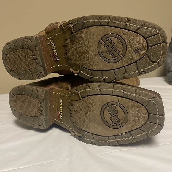 Boots - strong leather for riding or work! Size 9 - Picture 6 of 9